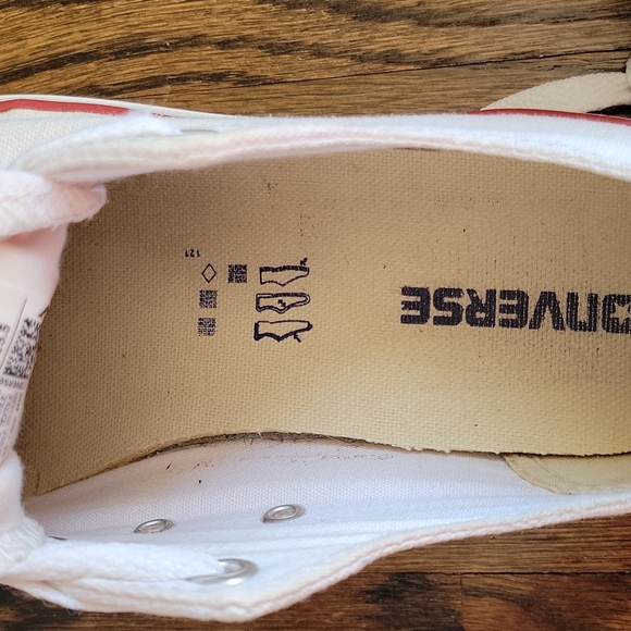 White Converse All Star sneakers sz 9 Women’s - Picture 7 of 8